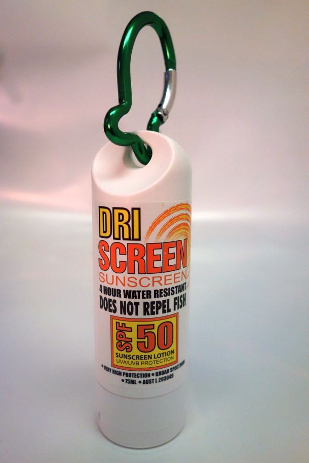 Fish-friendly sunscreen